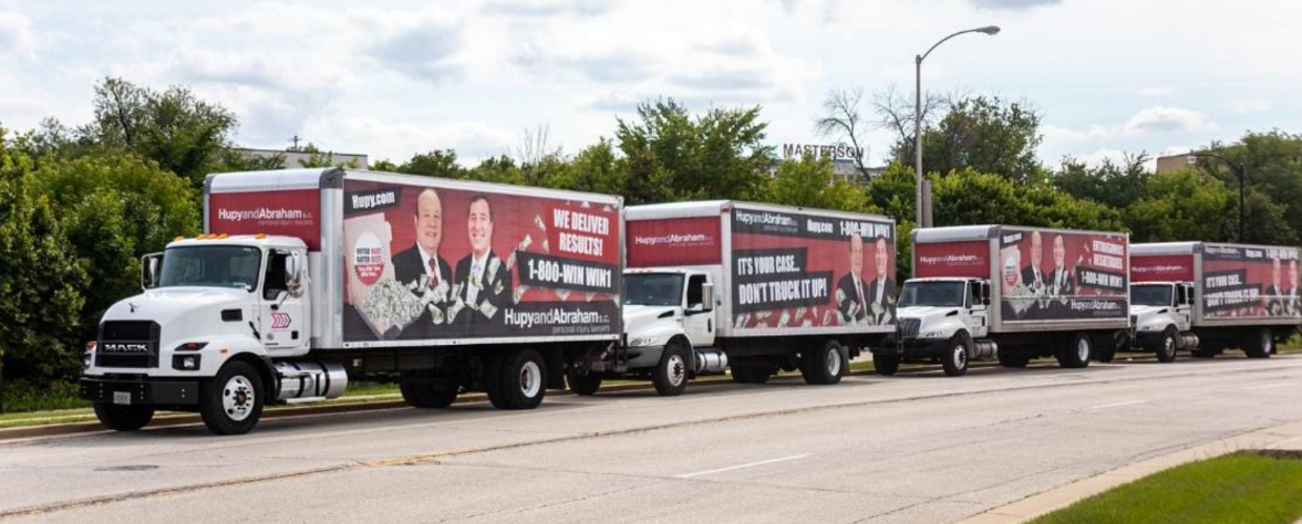 Hupy and Abraham truck fleet lineup